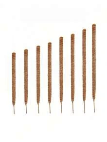 1/2 件 DIY 可弯曲植物支撑杆，柔性苔藓杆，自由形态攀爬藤蔓杆，用于支撑植物、怪异植物、攀缘植物、室内植物、花卉和盆栽植物（带桩和支架），春季装饰秋季装饰，圣诞节装饰万圣节装饰，返校客厅装饰墙面装饰，卧室窗帘