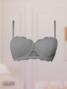 Sutien sexy din dantelă pentru femei, cu armatură, pentru mărirea bustului mic, cu burete, antiderapant, bretele detașabile, modele convertibile