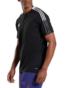 Adidas Tiro 21 Poloshirt - Black - View 3