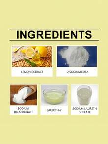 SHEIN Lemon Scented Glass Cleaner For Stain And Dust Removal - Yellow - View 4