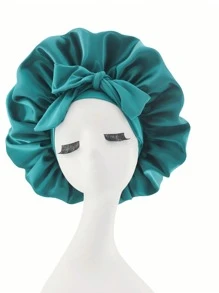 可调节缎面帽 - 轻质护发帽，适合睡觉、淋浴、减少毛躁 - 男女通用 - 彩色 - 查看 38