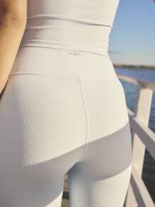 Aralina Leisurewear 前腰褶饰运动紧身裤 - 藍色 - 查看 5