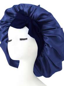 可调节缎面帽 - 轻质护发帽，适合睡觉、淋浴、减少毛躁 - 男女通用 - 彩色 - 查看 18