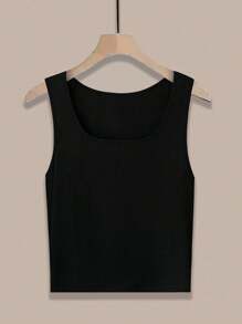 SHEIN PETITE CURVE 加大码浅蓝色长袖衬衫、吊带背心、阔腿裤三件套，优雅休闲家居服，适合娇小身材，秋冬 - 彩色 - 查看 6