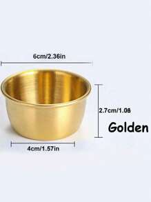 1/12 件不锈钢酱料蘸酱碗，45 毫升迷你调味杯，可重复使用的调味盘，适合家庭和餐厅使用，圣诞礼物