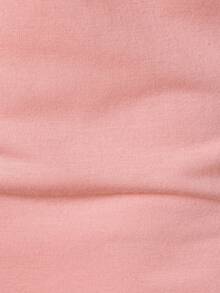 Manfinity Homme Men's Casual Colorblock Striped Short Sleeve T-Shirt, Summer - Baby Pink - View 4