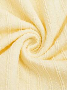 Sweetra 优雅露肩紧身露背复古性感海星金属装饰细肩带紧身连衣裙，女式夏季新款腰部褶皱修身蛋糕裙短款无袖迷你连衣裙 - 黃色 - 查看 7