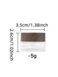 1pc Lotion Refillable Glass Bottle Storage Eye Cream Sealed Dispenser Facial Mask Cosmetic Jar Container - Multicolor - View 11