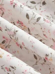 SHEIN MOD Break Long Dress Ditsy Floral Print Cami Dress Summer Clothes - Multicolor - View 3