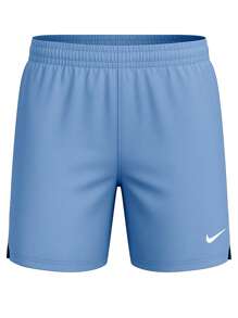 Nike Casual Sports Outdoor Loose Summer Drawstring Men's Swim Trunks Shorts - Light Blue - View 4