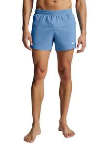 Nike Casual Sports Outdoor Loose Summer Drawstring Men's Swim Trunks Shorts - Light Blue - View 1