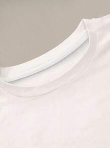 INAWLY 2 件套女士休闲心形刺绣 T 恤和条纹裤套装，夏季 - 彩色 - 查看 6