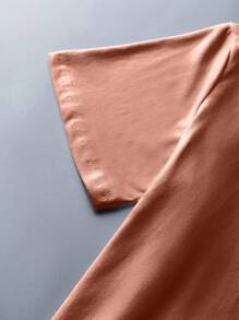 Comfy Cute Ghost T-Shirt, Halloween Monster Season T-Shirt, Waiting For Halloween Pumpkin Shirt, Daisy T-Shirt, Funny Ghost T-Shirt, For Halloween Party - Orange - View 3