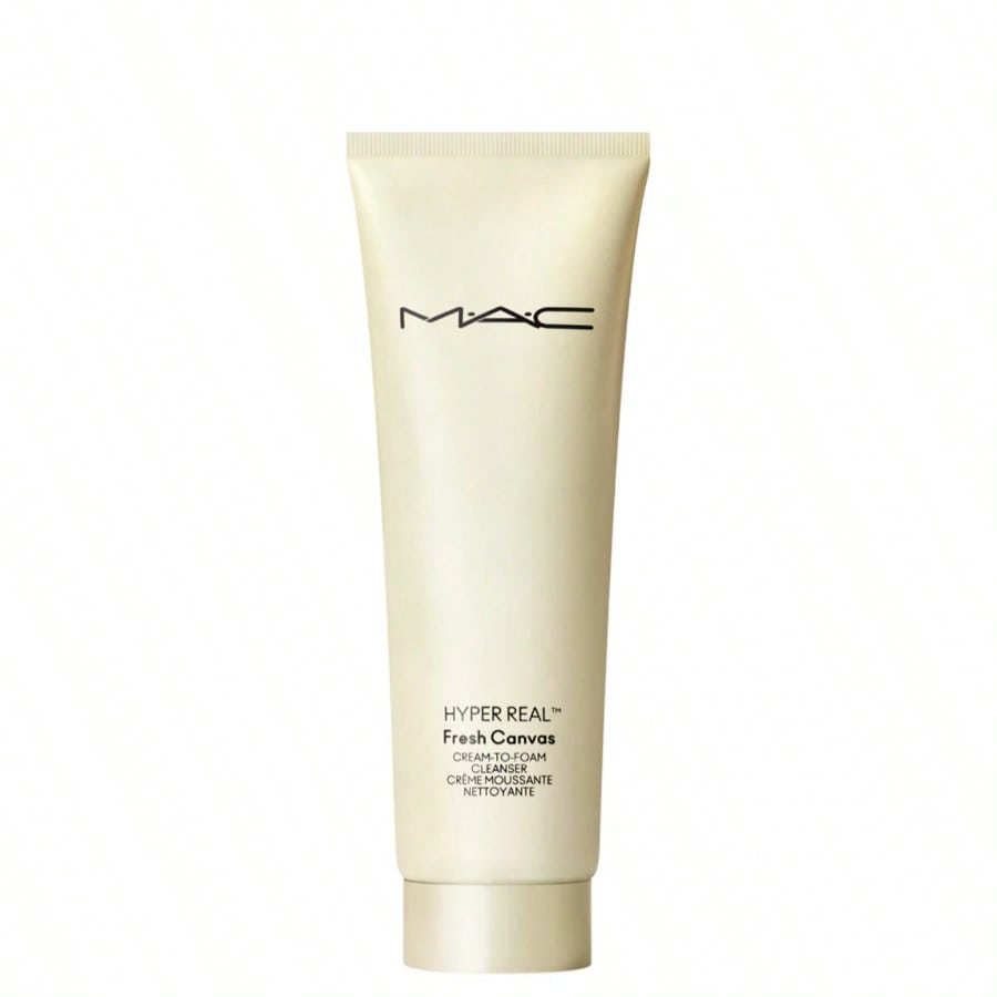 Shein Cream Hyper Real Fresh Canvas -To-Foam Cleanser 125 Ml – Facial Cleanser, Deep Cleansing, For All Skin Types, Niacinamide, Suitable For Daily Face Wash