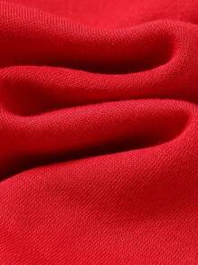 SUPERMAN X Cozy Pixies 2 件套男婴超级英雄图案针织柔软圆领长袖套头衫和松紧腰踝长裤套装，适合秋冬季