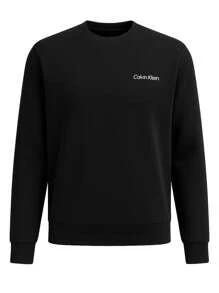 Calvin Klein 男士圆领长袖休闲宽松运动衫