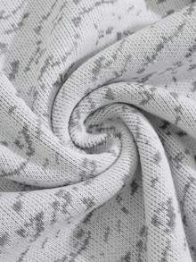 EURMUSE Men Crew Neck Good Quality Long Sleeve Rib Knit Regular Sweater Gift For Boyfriend - Grey - View 7