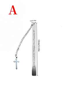 Stainless Steel Fine Bookmark Laser Engraving