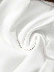 Airaco Bộ 2 món áo cổ lệch màu trơn thời trang nữ và quần short - Màu xanh lam - Xem 6