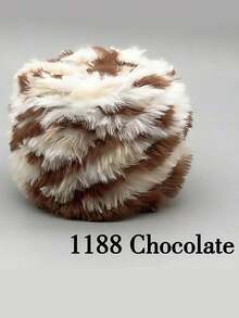 1 件 100 克钩针纱线羊毛纱线粗羊毛仿貂毛花式纱线粗羊毛手工编织纱线柔软纱线 DIY 钩针编织纱线适用于衣服、帽子、围巾、毛毯舒适蓬松毛皮纱线、毛绒纱线手工钩针爱好者、母亲节礼物、生日装饰