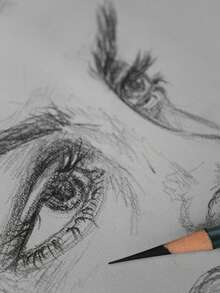 10/12/19/27 Sketch Pencil Set, Art Professional Charcoal Drawing Set, Sketching And Life Drawing Portable Tin Box Set, Pencil Without Charcoal, Pencil Without Wood Set