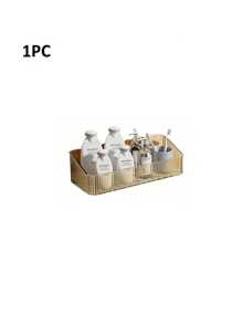 1 件超大粘性淋浴架不锈钢无需钻孔壁挂式浴室收纳架肥皂架海绵架适用于浴室厨房家居装饰沐浴必需品奢华礼物 - 彩色 - 查看 17