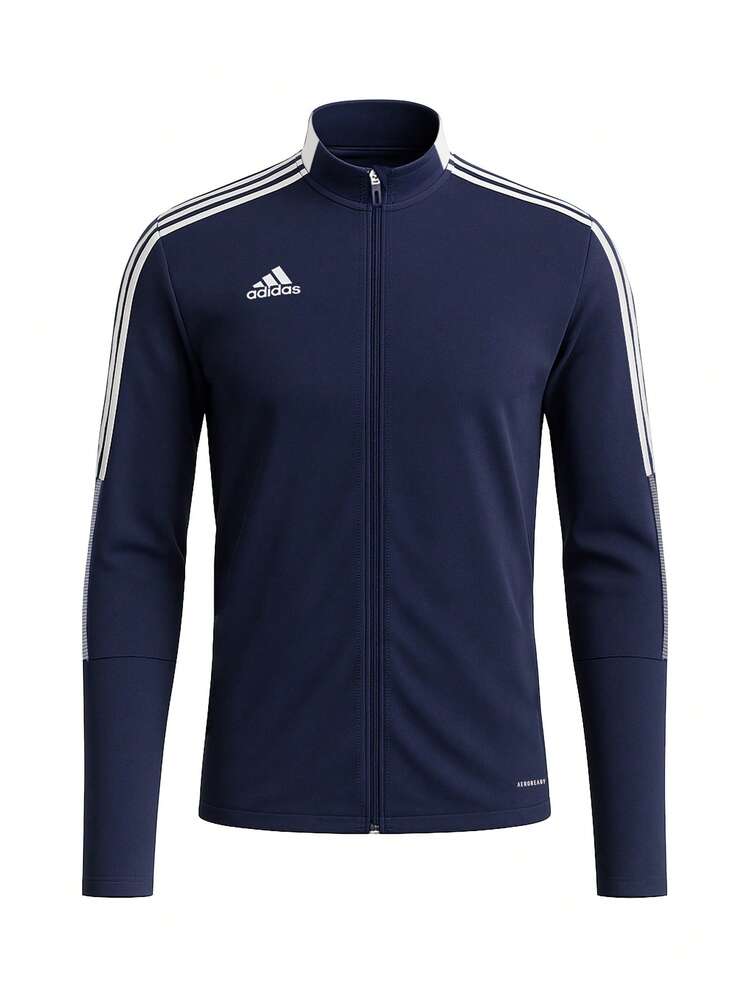 Adidas Tiro 21 Training Jacket - Marine - View 4