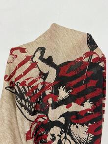 Rafael Machado Coolane 字母与花卉印花落肩 T 恤