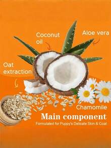 1PC/2pcs 3-In-1 Pet Body Wash With Vitamin E - Deep Cleans & Nourishes, Removes Dirt & Oil, Improves Dry Rough Light Beige, Locks In Moisture For Dogs & Cats, Daily Use, Dog Shampoo, Cleansing Formula, Nourishing Ingredients