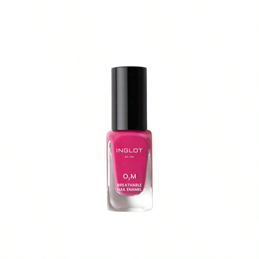 Shein Women's Vivid Pink O2m Breathable Nail Polish 612 11 Ml – Nail Polish, Breathable, For Magenta, Oxygen Permeable Polymer, Suitable For Home Manicure