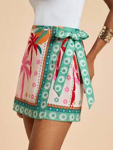 Travachic Váy quấn Sarong họa tiết nhiệt đới thường ngày cho nữ Váy cây cọ mùa hè đi nghỉ, Váy quấn, Phong cách thường ngày cho nữ, Mùa thu cho nữ, Mùa thu sang trọng, Đi chơi, Thanh lịch, Phong cách đồng quê cho nữ - Nhiều màu - Xem 6