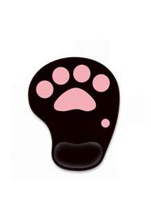 1 件猫爪鼠标垫腕托 - 3D 鼠标腕垫 9 * 7.6 英寸/22.86 * 19.3 厘米，带凝胶填充支架，符合人体工程学的游戏鼠标垫，舒适的表面，防滑底座，可用作办公用品，返回学校 - 彩色 - 查看 11