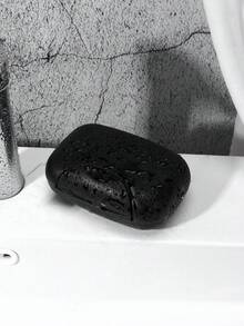 1pc Portable Travel Sealed Plastic Soap Box With Lid, Lock Buckle And Storage Container In Pink Home Bathroom Decor Fall Decor Back To School