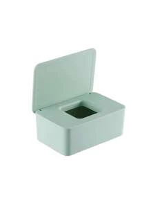 Household Desktop Baby Wet Wipes Paper Box With Lid Wet Wipes Box Empty Box Storage - Multicolor - View 13