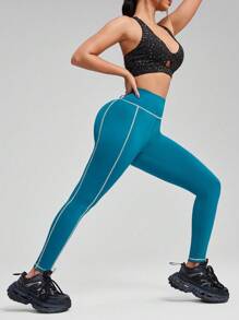 Innovista Butterweiche Workout Sport Leggings mit hoher Taille, V-Taille, Po-Anhebung, für täglichen Athleisure, Yoga, HIIT-Training, Büro bis Gym, hohe Dehnbarkeit, Aktivbekleidung Unterteil für Herbst, mit Tasche, Schleife, Komfort, Bewegungsfreiheit, funktionelle Mesh-Einsätze, atmungsaktiv, kniebeugefest, figurschmeichelnde Hose, Cardio, Outdoor-Übung, UV-Schutz, schweißfest, gesundes körperliches Training, Aerobic-Übung, neuer Herbststil für Frauen