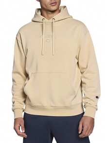 Champion Men Hoodies - Beige - View 1