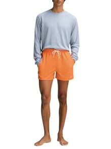 Nike 男士夏季度假泳裤短裤 - 橘色 - 查看 3