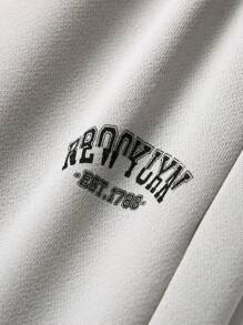 JNSQ Tween Mädchen Oversized Sweatshirt & Hosen Set mit elastischem Bund, lustiger Buchstaben-Muster, weite Passform Jogginghose, geeignet für Herbst/Winter Alltagstragen, Outdoor-Aktivitäten, Urlaub, Streetwear, Party und Lässig