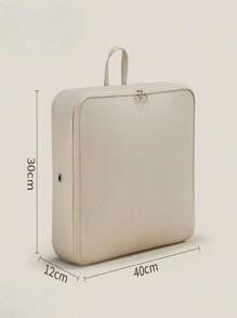 Inbeaufon 超节省空间自压缩收纳袋便携式衣柜斜纹防水棉被拉链压缩收纳袋可折叠衣柜搬家行李袋可扩展至 18 厘米/7.1 英寸高度连衣裙裤子鞋子牛仔裤靴子裙子卧室，收纳袋，家庭收纳，女式白色 T 恤，女式黑色裤子，女士冬装，连衣裙， - 彩色 - 查看 9