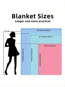 TOM & JERRY X SHEIN Cartoon Pattern Flannel Nap Blanket - 100% Polyester Plush Fleece Throw, Super Soft Multi-Use Blanket For Sofa Office Travel, Anti-Pilling Easy Care Blanket - Mauve Purple - View 6