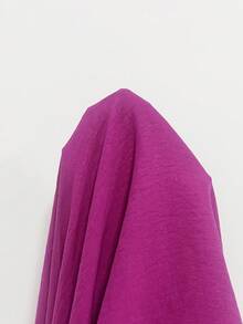 Women's Vacation Casual Sequin Eye Loose Fit Blouse - Hot Pink - View 5