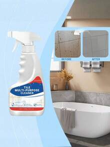 SHEIN 2 件装瓷砖多用途清洁剂：强效配方，用于深度清洁、抛光和长期维护地板和墙砖 - 适用于所有类型的瓷砖，使表面保持光泽和保护