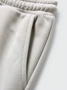 JNSQ Tween Mädchen Oversized Sweatshirt & Hosen Set mit elastischem Bund, lustiger Buchstaben-Muster, weite Passform Jogginghose, geeignet für Herbst/Winter Alltagstragen, Outdoor-Aktivitäten, Urlaub, Streetwear, Party und Lässig