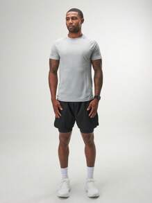 Zenith Compression T-Shirt - Grey - View 3