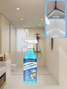 SHEIN 2pcs 100ml;Bathroom Cleaner;Cleans Bathroom, Stainless Steel Sink, Shower Room, Glass Bathtub, Removes Limescale;Essential For Staying At Home, Living In Dormitories, And Traveling; Portable