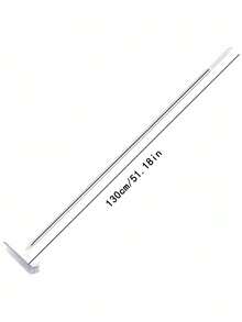 SHEIN 1 件（二合一）长柄硬毛地板刷，适用于深层清洁甲板、浴室、浴缸、瓷砖、灌浆、厨房、游泳池、露台、车库 - 灰色 - 适合房主和清洁爱好者 - 重型清洁的理想选择 - 乔迁贺礼 - 白色 - 查看 2