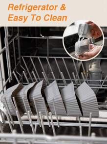 SHEIN Basic living 6pcs Square Silicone Cupcake Muffin Baking Cups Liners Reusable Non-Stick Cake Molds Sets - Grey - View 6