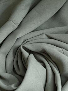 EMERY ROSE 2pcs Plus Size Set: Solid Color Round Neck Short Sleeve T-Shirt And Pants, Fashionable For Summer,Vacation Outfits Woman - Green - View 5