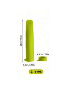 SHEIN Basic living 1入組矽膠冰淇淋冰棒冰棒模具適用於夏天 - 綠色 - 查看 10