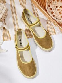 Styleloop Women's Casual Flat Slip-On Shoes - Camel - View 1